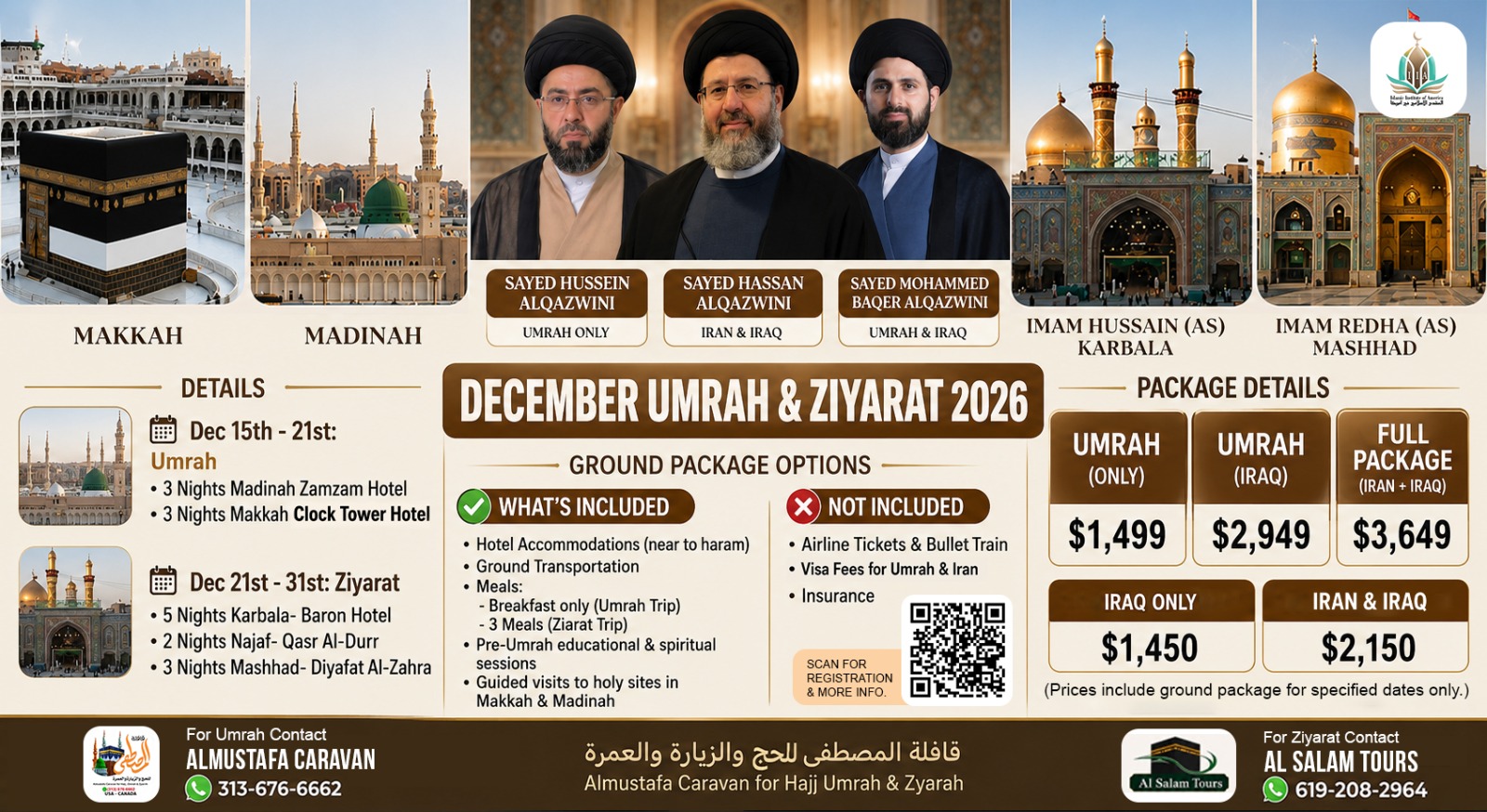 December Umrah & Ziyarat 2026