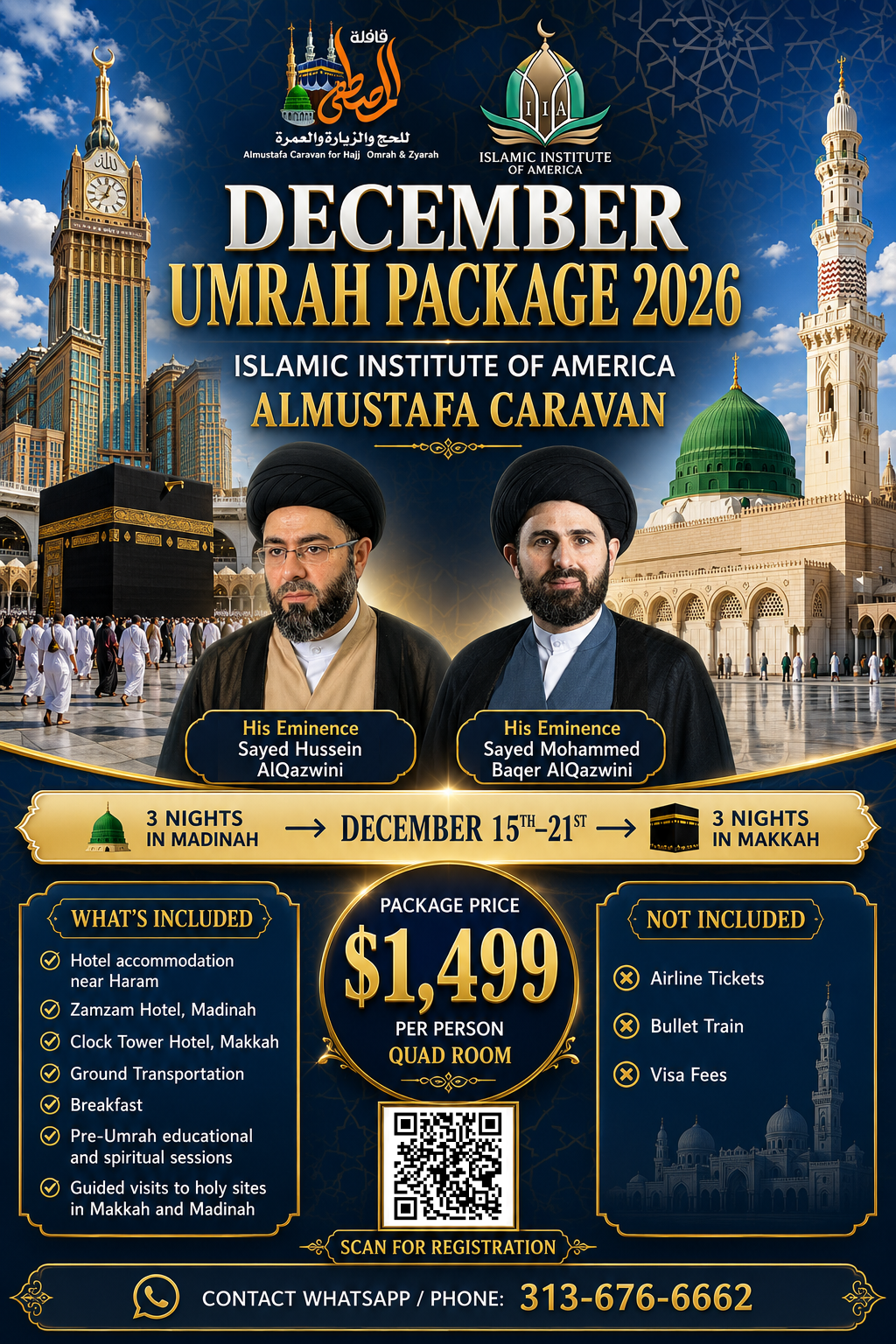 December Umrah Package 2026